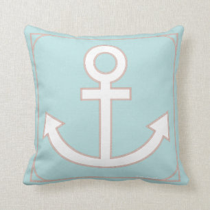 Anchors Aweigh Seafarer Pillow in Caraïben Kussen