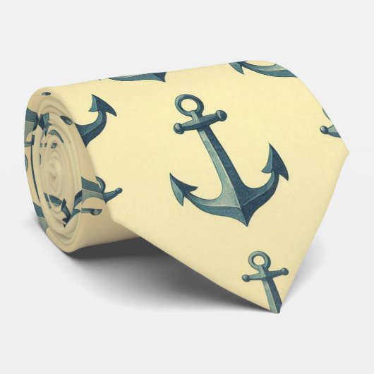 Anchors Aweigh Stropdas (Opgerold)