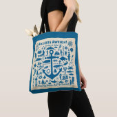 Anchors Aweigh. Tote Bag (Dichtbij)