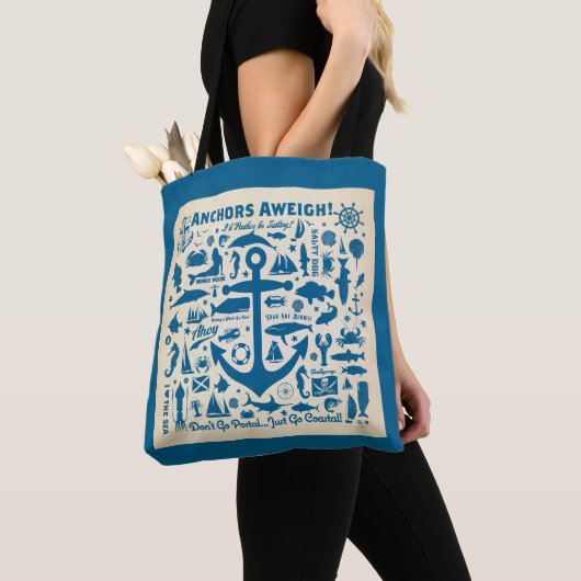 Anchors Aweigh. Tote Bag (Dichtbij)