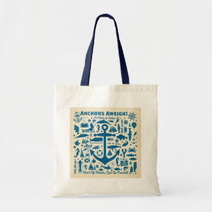 Anchors Aweigh. Tote Bag