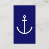 Anchors Aweigh Visitekaartje (Achterkant)