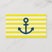 Anchors Aweigh Visitekaartje (Achterkant)