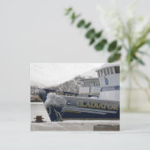 Anchors met Freezing Spray, Nederlandse haven, AK Briefkaart (Staand voorkant)