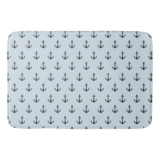 Anchors Silhouette Vloermat Badmat (Voorkant)