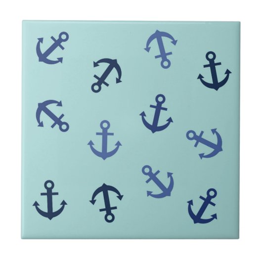 Anchors Summer Tegeltje (Voorkant)