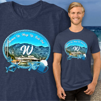 Anchors up, Mugs up, Sails out 0946  Tri-Blend Shirt