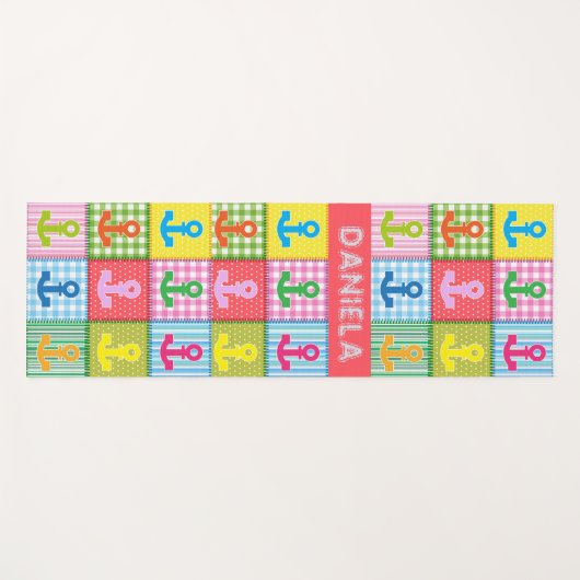 Anchors Yoga Mat (Voorkant (horizontaal))