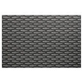 Anchovy Pattern - Zwart en 30% Grijs Stof (Yard (91,4 cm))