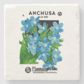 Anchusa Stenen Onderzetter (Voorkant)