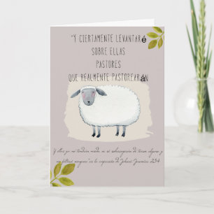 Ancianos DE cong. van DE gracias paragraaf los van Bedankkaart