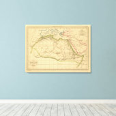 Ancient Afrika Canvas Afdruk (Insitu (Houten vloer))