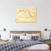 Ancient Afrika Canvas Afdruk (Insitu (Slaapkamer))
