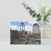 Ancient Agora-tempelpuin Briefkaart (Staand voorkant)
