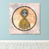 Ancient Alien Canvas Afdruk (Insitu (Houten vloer))