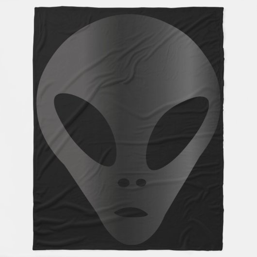 Ancient Alien - De Grijzen Fleece Deken (Voorkant)