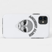 Ancient Alien Head Newsprint Case-Mate iPhone Case (Achterkant (horizontaal))