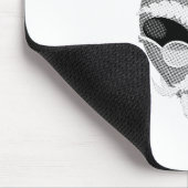 Ancient Alien Head Newsprint Muismat (Hoek)