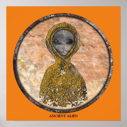 ANCIENT ALIEN POSTER (Voorkant)