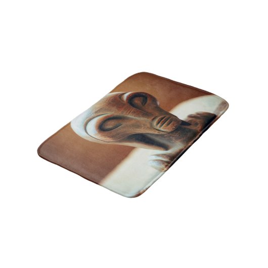 Ancient Alien Statue Badmat (Gekanteld)