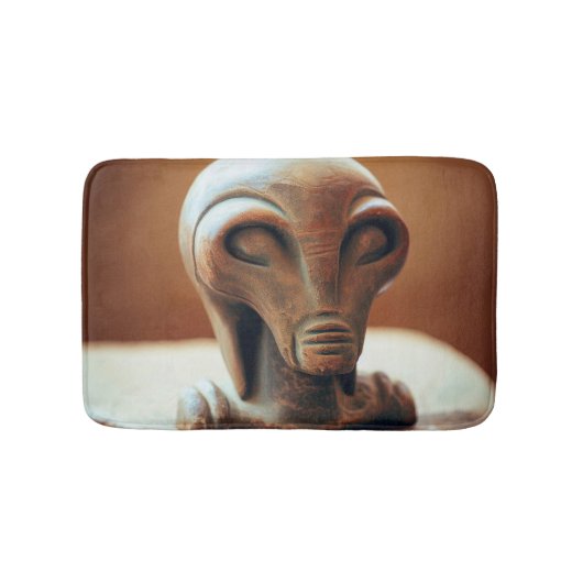 Ancient Alien Statue Badmat (Voorkant)