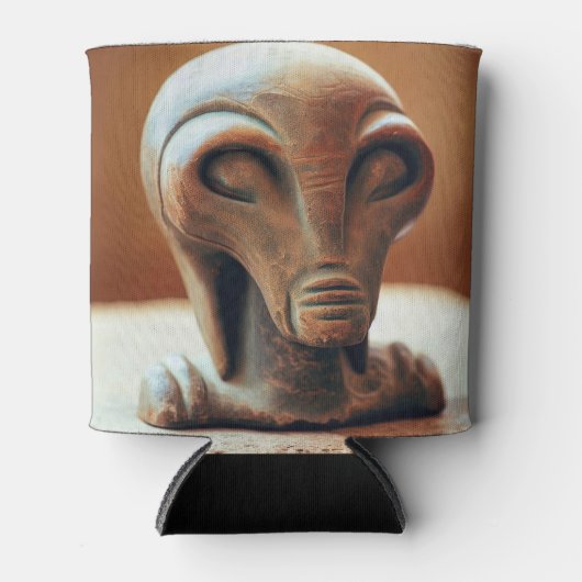 Ancient Alien Statue Blikjeskoeler (Voorkant)