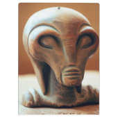 Ancient Alien Statue Klembord (Achterkant)