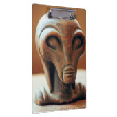 Ancient Alien Statue Klembord (Rechts)