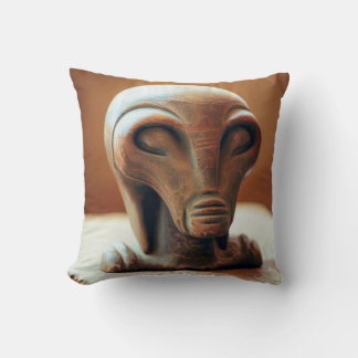 Ancient Alien Statue Kussen