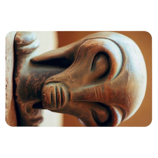 Ancient Alien Statue Magneet (Horizontaal)