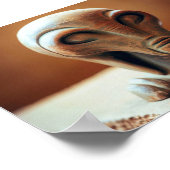 Ancient Alien Statue Poster (Hoek)