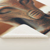 Ancient Alien Statue Sherpa Deken (3/4)