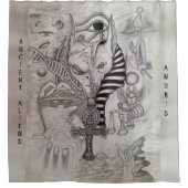 Ancient Aliens , Anubis Douchegordijn (Voorkant)