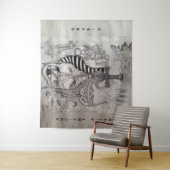 Ancient Aliens , Anubis Wandkleed (In situ)