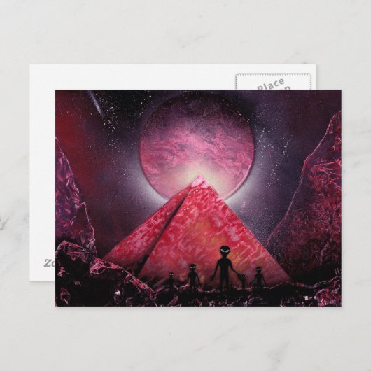 Ancient Aliens Briefkaart (Voorkant / Achterkant)