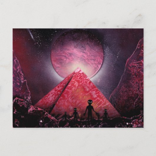 Ancient Aliens Briefkaart (Voorkant)