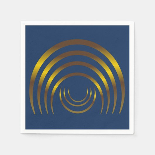 Ancient Aliens Crop Circle Gold Servet (Voorkant)