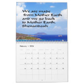 Ancient-Amerikaans Indiaans spreekwoord Kalender (Feb 2026)