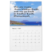 Ancient-Amerikaans Indiaans spreekwoord Kalender (Feb 2027)