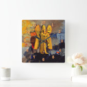 Ancient Anunnaki Acrylwand Vierkante Klok (Huis)