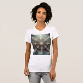 Ancient Arcane Sigil Circle – Glowing Mystics T-shirt (Voorkant volledig)