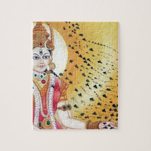 Ancient Artwork Godin of the Honey Bees Legpuzzel