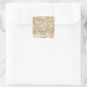 Ancient Asia Minor Vierkante Sticker (Tas)