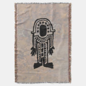 Ancient Astronaut Deken (Voorkant Verticaal)