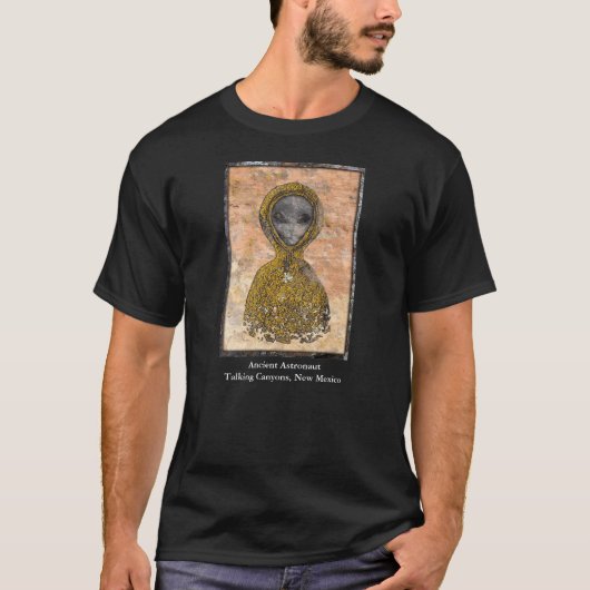 Ancient Astronaut Talking Canyons, New Mexico T-shirt (Voorkant)