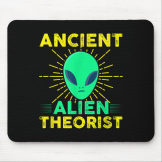 Ancient Astronaut Theoristen zeggen ja Alien hoofd Muismat