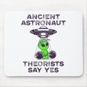 Ancient Astronaut Theoristen zeggen ja-ruimteschip Muismat