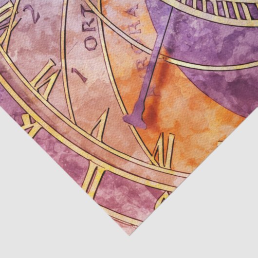 Ancient Astronomy 15x20-deklaagpapier Tissuepapier (Detail)