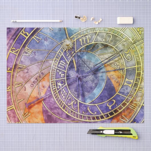 Ancient Astronomy 15x20-deklaagpapier Tissuepapier (Craft)