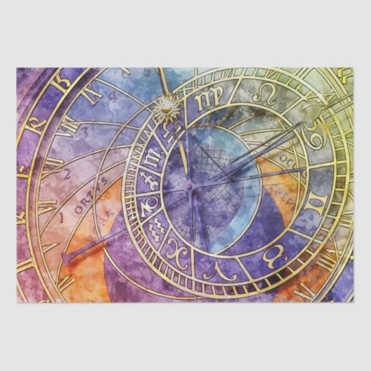 Ancient Astronomy 15x20-deklaagpapier Tissuepapier (Voorkant)